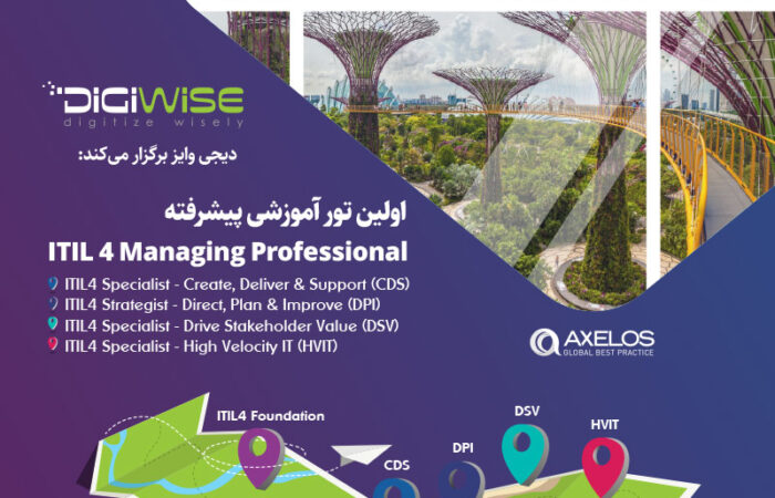 تور جامع آموزشی ITIL4 Managing Professional توسط دیجی وایز برگزار می‌گردد